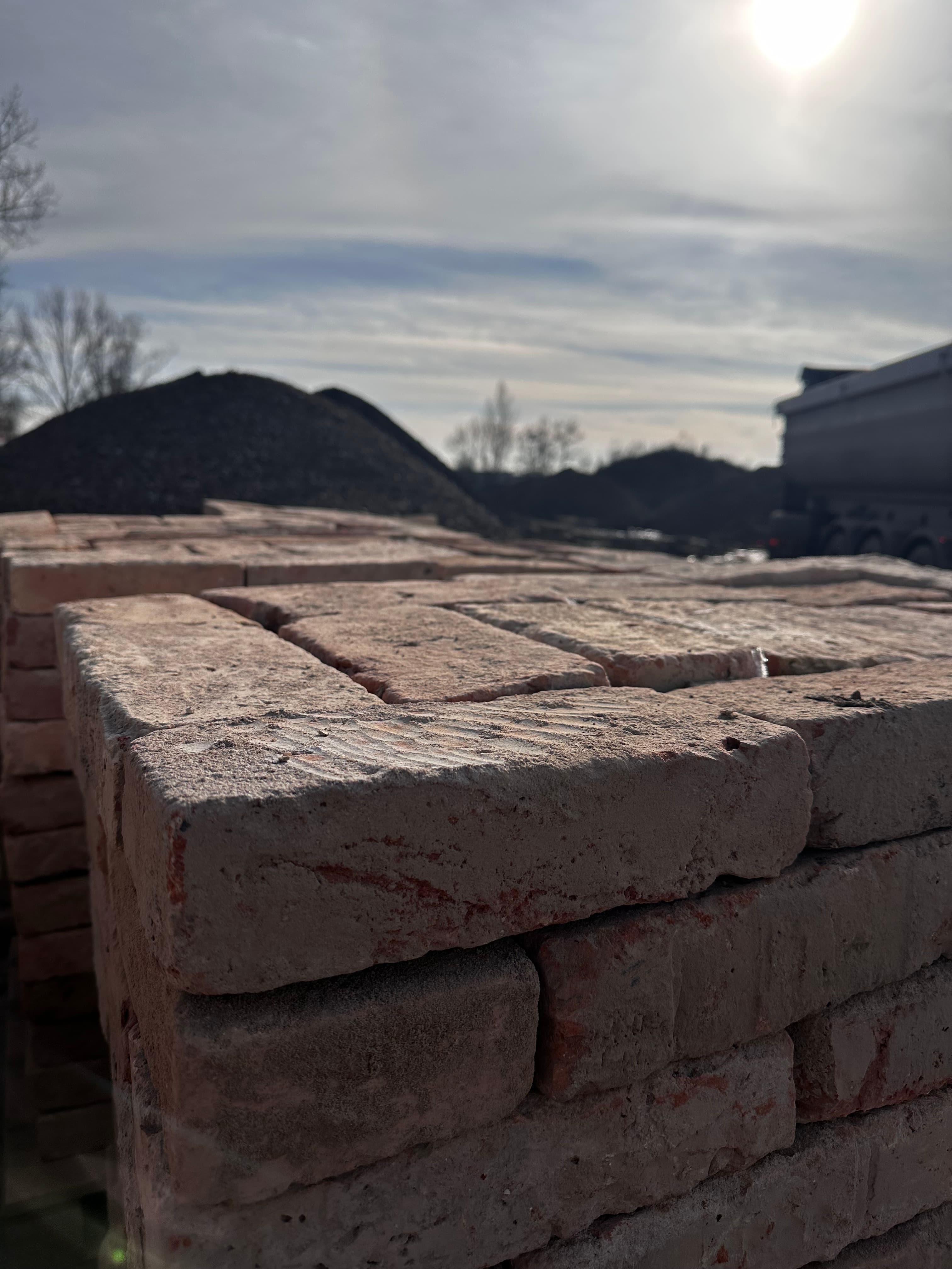 Detail struktury cihly